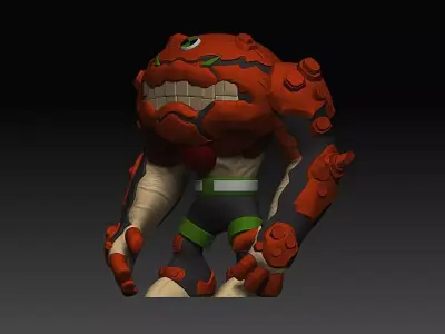 Gravattack Ben 10 3D print model