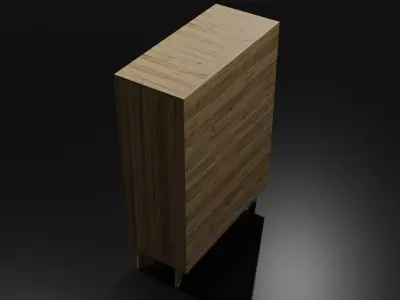 Shoe Storage Drawer Free 3D model