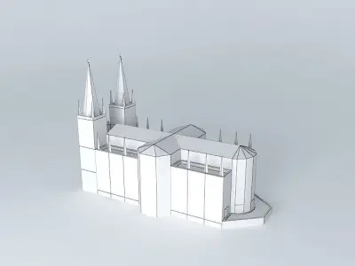 Presbyterian Cathedral of Rio de Janeiro 3D model