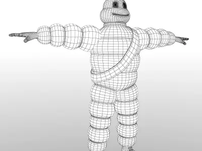 Michelin Mascot 3D model