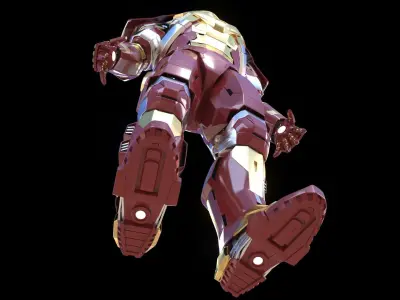 Iron Man Mark 17 HeartBreaker 3D model