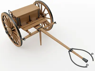 Napoleon M1841 6 Pounder Collection 3D model