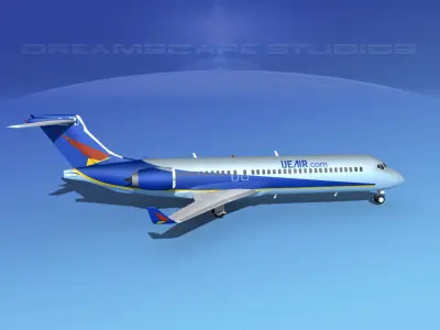 Comac ARJ21-700 Chengdu Airlines 3D model