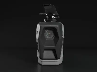 Black hornet drone 3D model