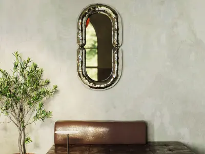  Office interior scene 01 3D model