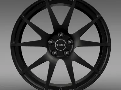 Toyota GT 86 TRD rim 3D model