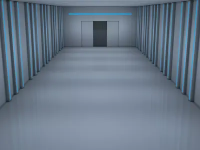  Sci Fi Interior 3D model purchase