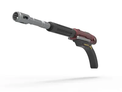 Deathsting Klingon disruptor from Star Trek The Next Generation 3D model