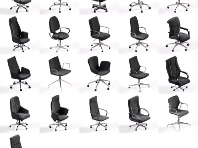 20 office chair pack collection 