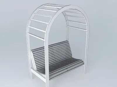 Arbor Bench Free 3D model