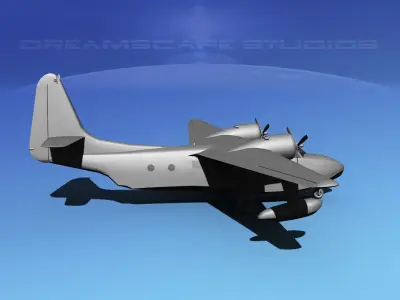 Grumman G-73 Mallard VBM 3D model