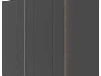wall panel 19 Free 3D model