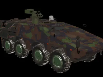 APC Boxer Brown Clean 3D model