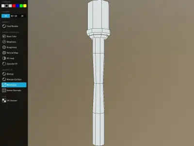 Grenade German LowPoly FREE Free low-poly 3D model