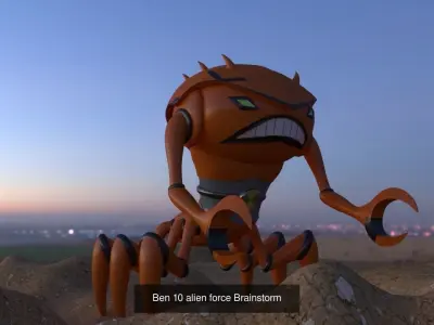 Ben 10 alien force  3D Model Pack