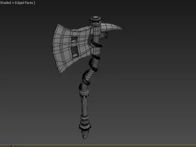 kuladhi axe Free 3D model