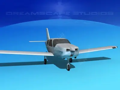 Socata TB-20 Trinidad 3D model