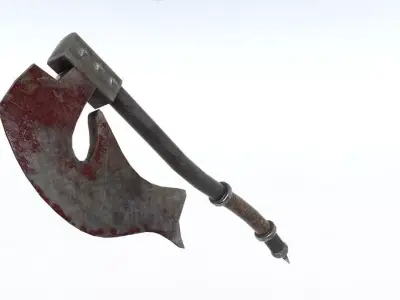 Executor Axe Low-poly 3D model