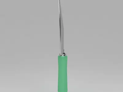 Garden trowel 3d model  3D model