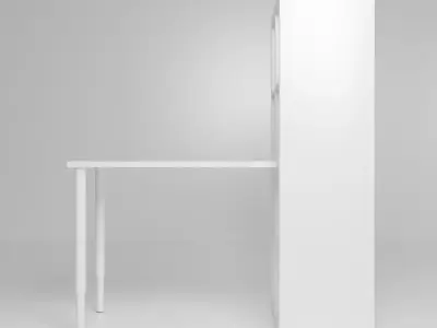 Desk set Free 3D model