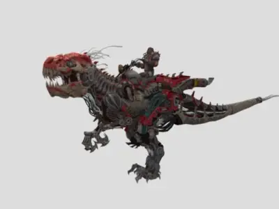 Mecha T-Rex 3D model