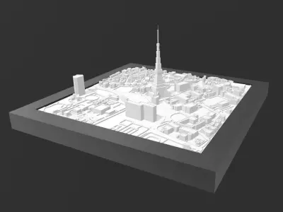 Tokyo Tower - Japan 3D print model