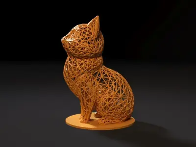 Cat decor 2 Free 3D print model