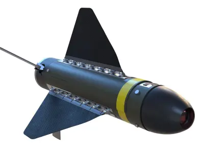 Hatchet Miniature Strike Munition 3D model