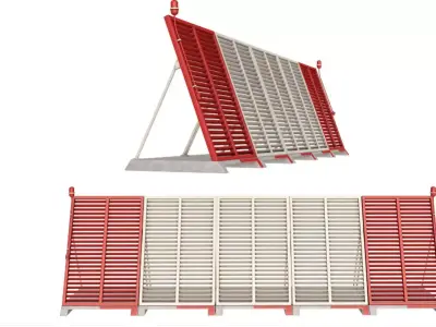 Jet Blast Deflector 3D model