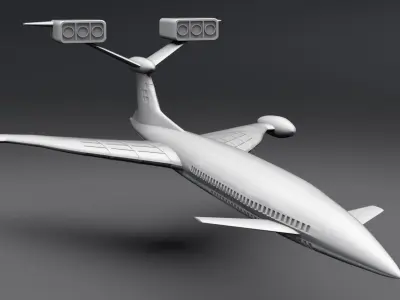 Fireflash scale model 3D print model