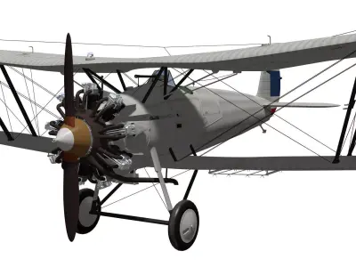 Bristol Bulldog Mk-II 3D model