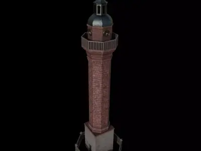 clock tower 3D model