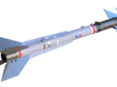  PYTHON-5 Misslie 3D model