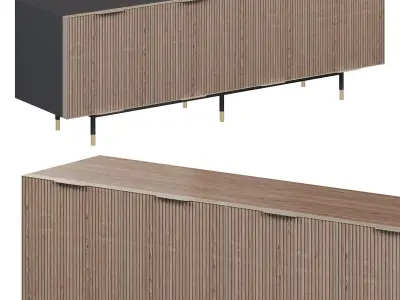garda sideboard by meroniecolzani 3D model