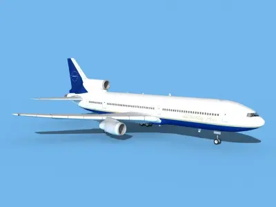 Lockheed L-1011 Liberty Air 3D model