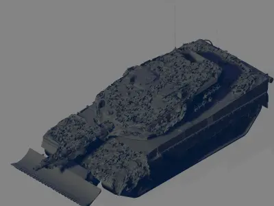 Stridsvagn 121 3D model