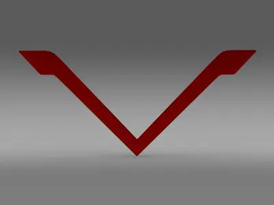 Venturi Logo 3D model