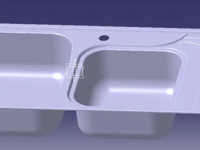 Kitchen sink 3D model