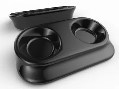 Pet Bowl M01 - with STL Low-poly 3D model