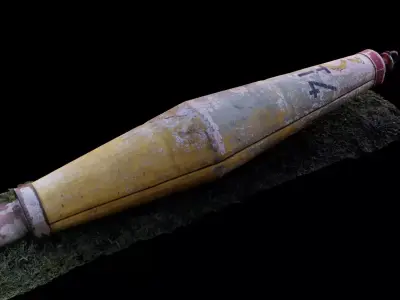 buoy on lawn 3D model