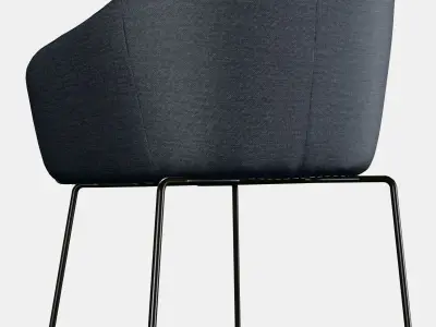 TOSSBERG chair Low-poly 3D model