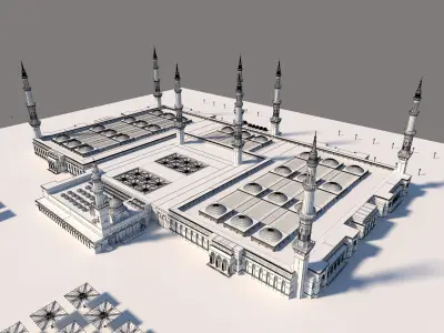 Masjid Nabawi 3D model