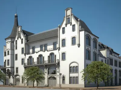 City Building 08 3D model