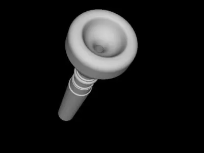 Trumpet Mouthpiece Lead Collection 3D print model