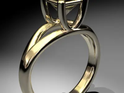 Rendering Anello B Free 3D model