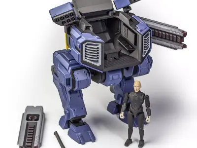 PREDATOR mech 3D print model