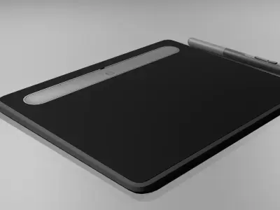 Pen Tablet 3D model