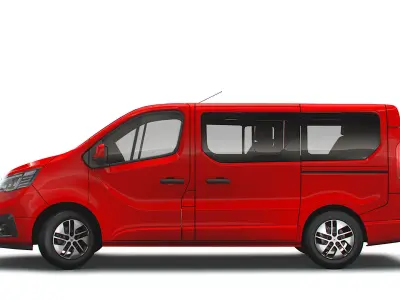 Renault Trafic SpaceClass 2021 3D model