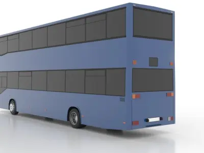 MAN 592 SD202 electric Low Low-poly 3D model
