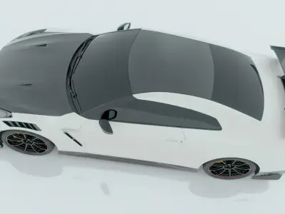Nissan GTR nismo 2022 Free 3D model